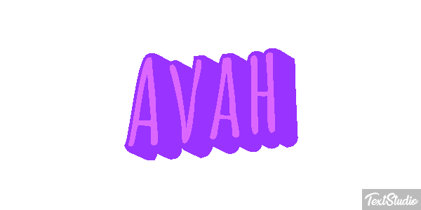 Avah Efecto de texto