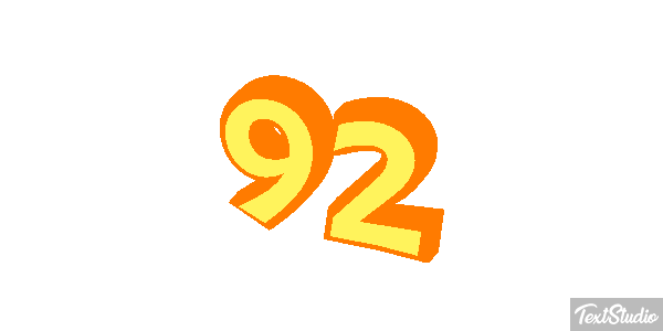 92 Tekst effect