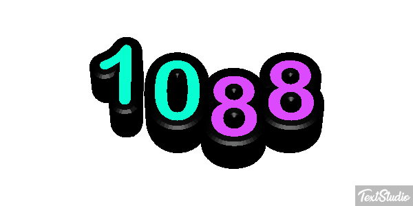 1088 Текстовый эффект