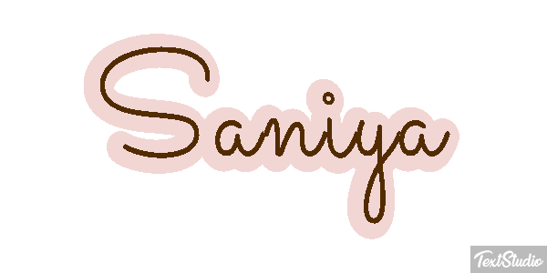 Saniya Text effect