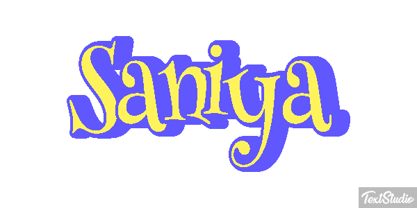 Saniya Text effect