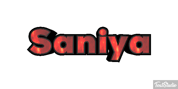 Saniya Text effect