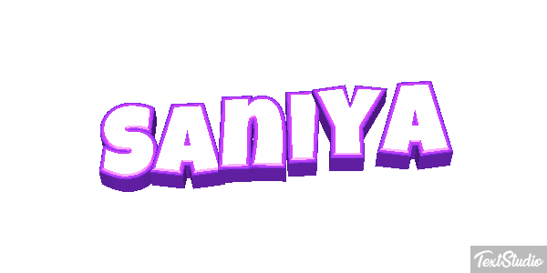 Saniya Text effect
