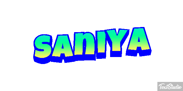 Saniya Text effect