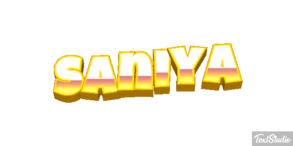 Saniya Text effect