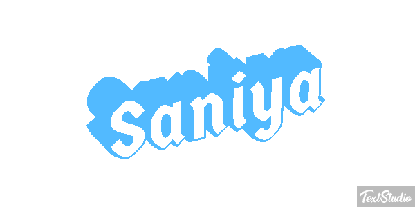 Saniya Text effect