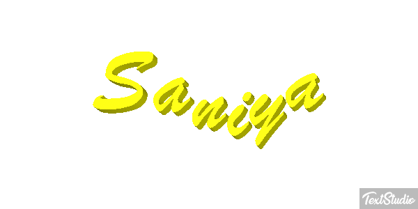 Saniya Text effect