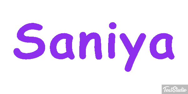Saniya Text effect