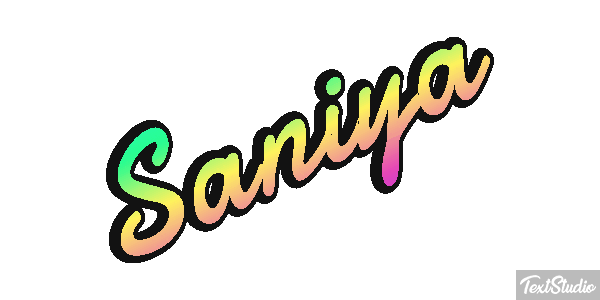 Saniya Text effect