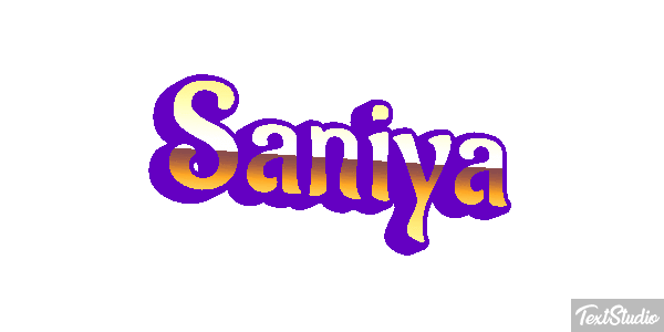 Saniya Text effect