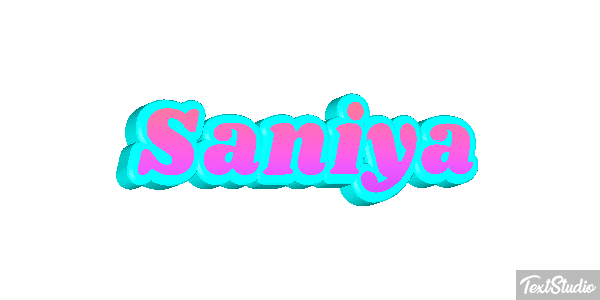 Saniya Text effect