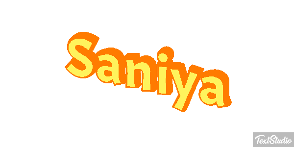 Saniya Text effect
