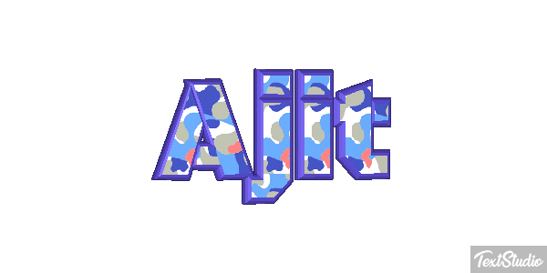 Ajit Text effect
