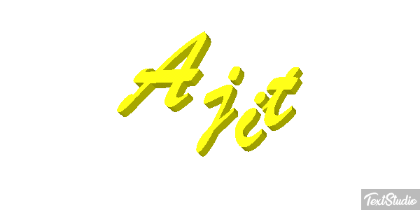 Ajit Text effect