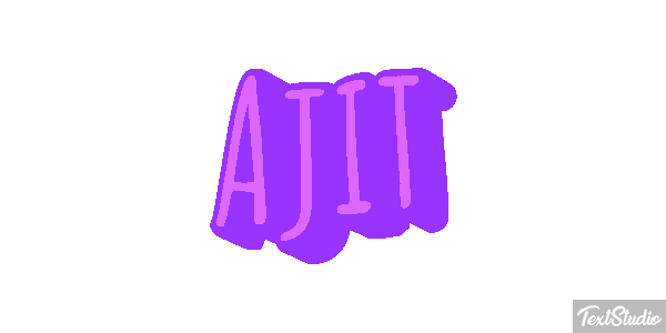 Ajit Text effect