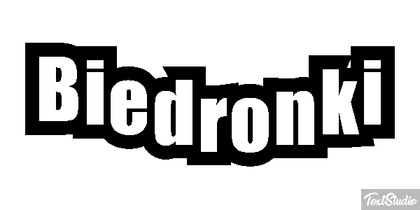 Biedronki Efekt tekstowy
