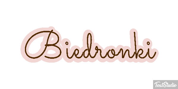 Biedronki Efekt tekstowy