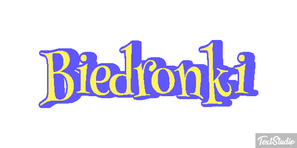 Biedronki Efekt tekstowy
