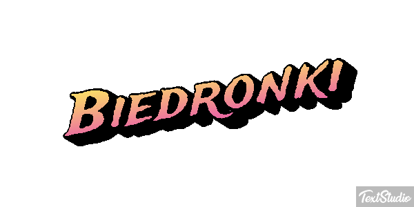 Biedronki Efekt tekstowy
