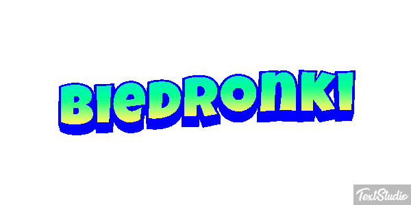 Biedronki Efekt tekstowy