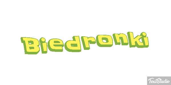 Biedronki Efekt tekstowy