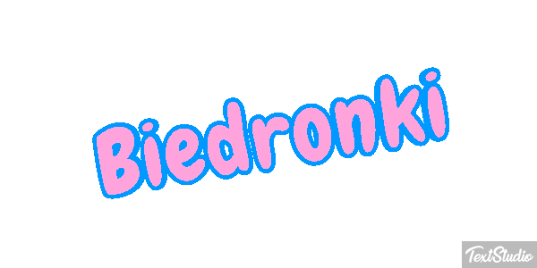 Biedronki Efekt tekstowy