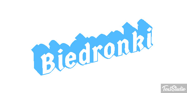 Biedronki Efekt tekstowy