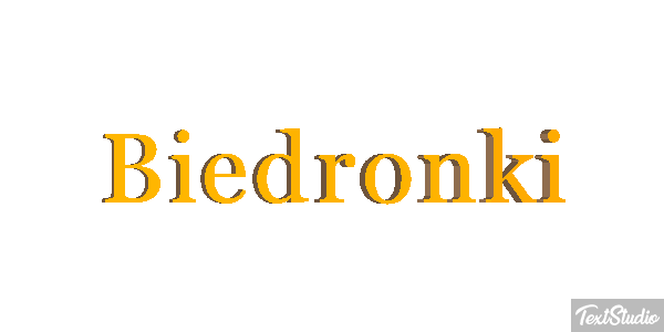 Biedronki Efekt tekstowy