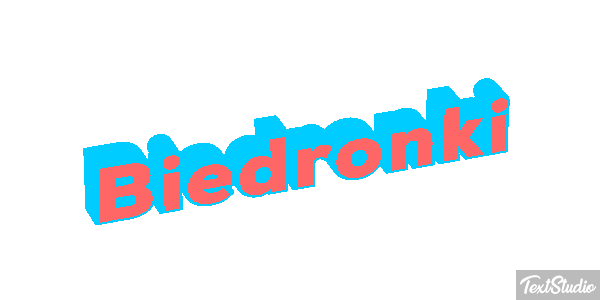 Biedronki Efekt tekstowy