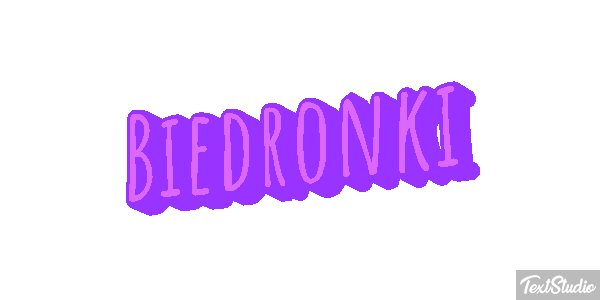 Biedronki Efekt tekstowy