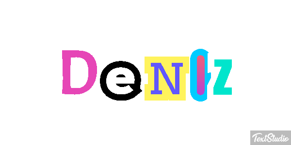Deniz Texteffekt