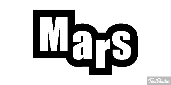 Mars Texteffekt