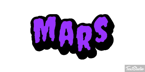 Mars Texteffekt