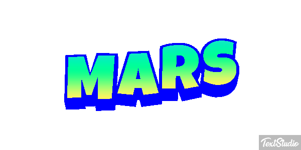Mars Texteffekt