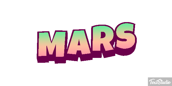 Mars Texteffekt
