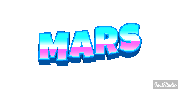 Mars Texteffekt