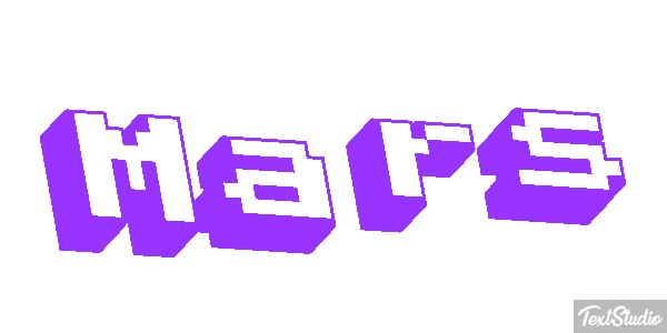 Mars Texteffekt