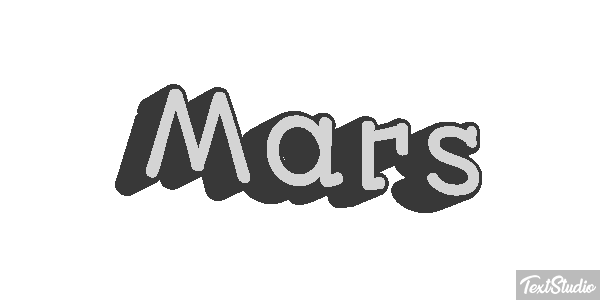 Mars Texteffekt
