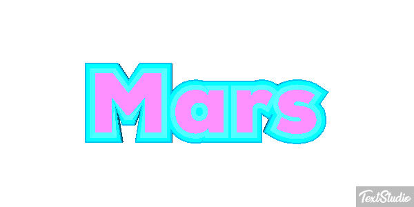 Mars Texteffekt