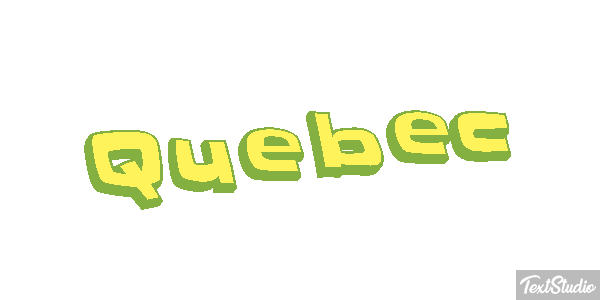 Quebec Text effect