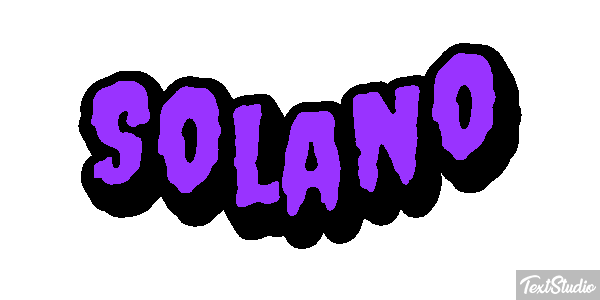 Solano Текстовый эффект