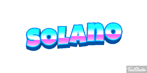Solano Текстовый эффект