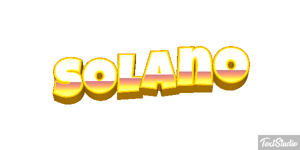 Solano Текстовый эффект