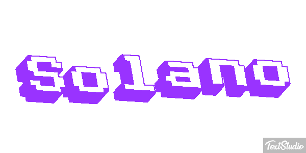 Solano Текстовый эффект