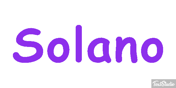 Solano Текстовый эффект