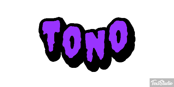 Toño Efecto de texto