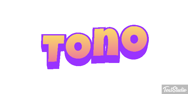 Toño Efecto de texto