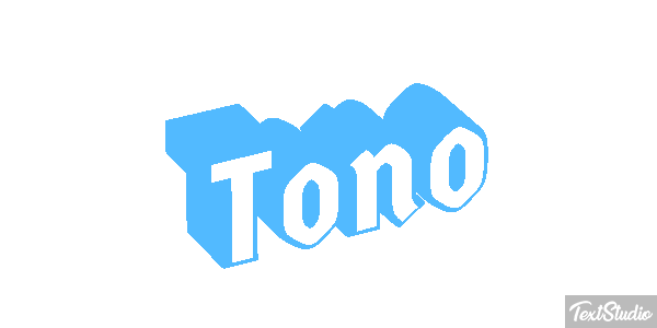 Toño Efecto de texto