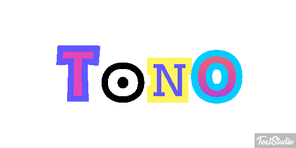 Toño Efecto de texto