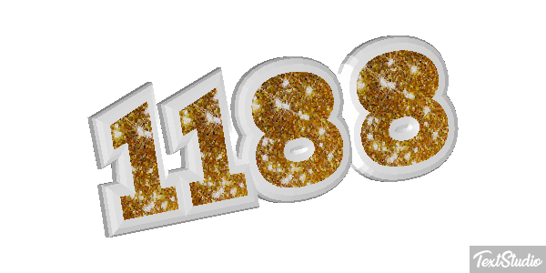 1188 Tekst effect